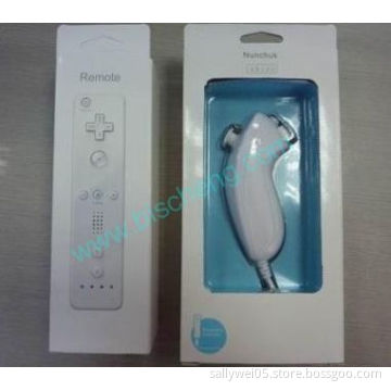Wii remote and nunchuck controller
